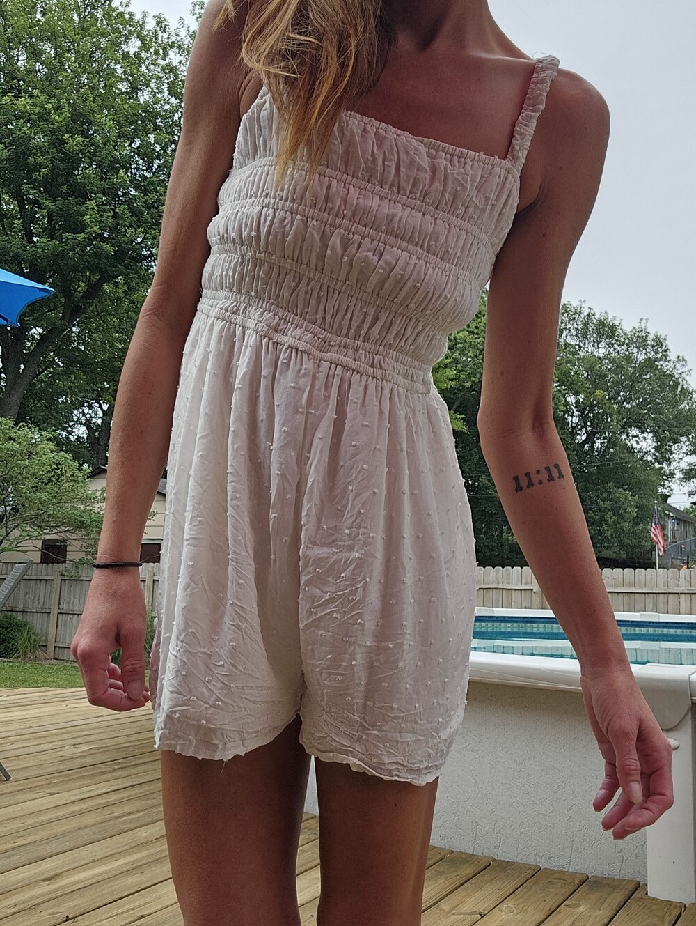 Frilly Boho Babydoll Romper